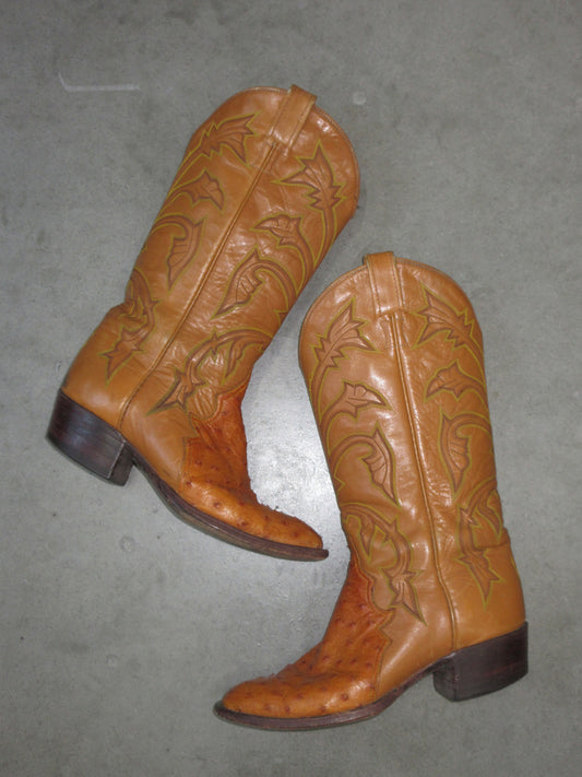 Vintage Design Western Boots