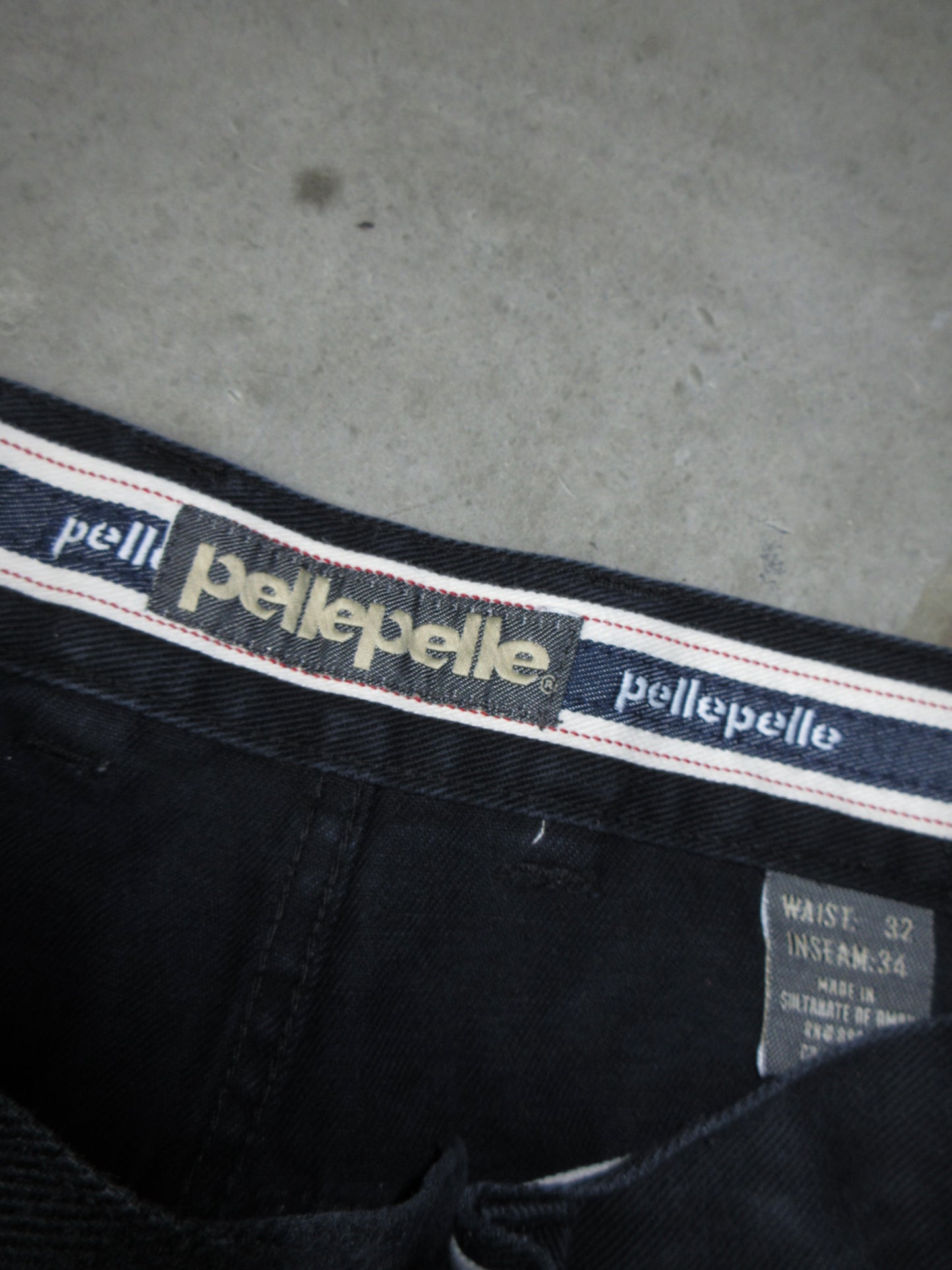 Pelle Pelle Vintage Design Baggy Pants