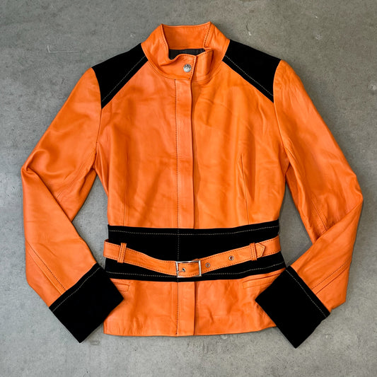 Vintage Design Leather Jacket