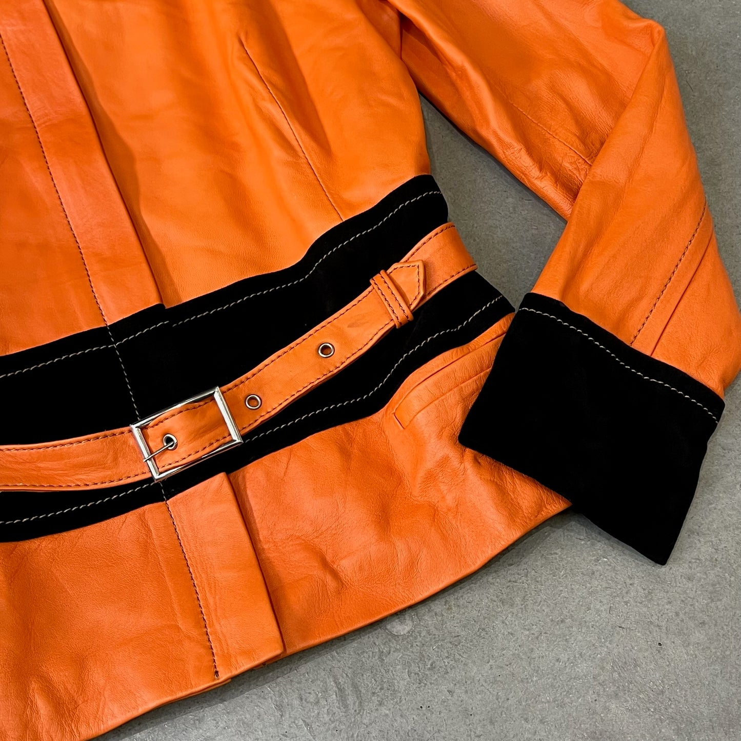 Vintage Design Leather Jacket