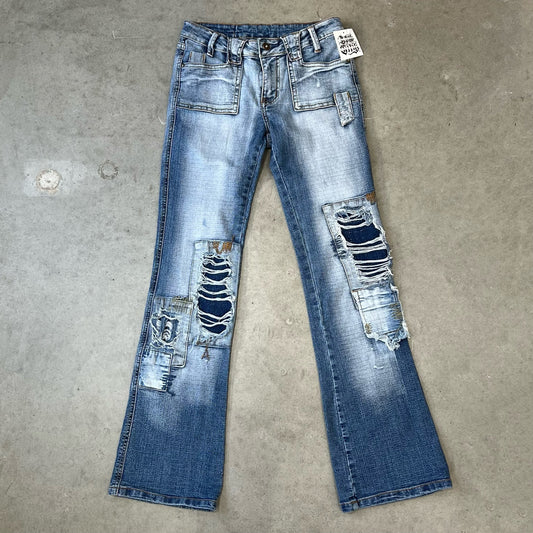 Vintage Design Flare Pants
