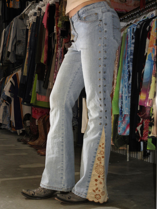 Vintage Design Flare Pants