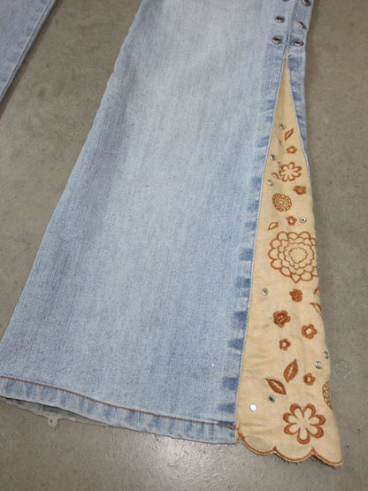 Vintage Design Flare Pants