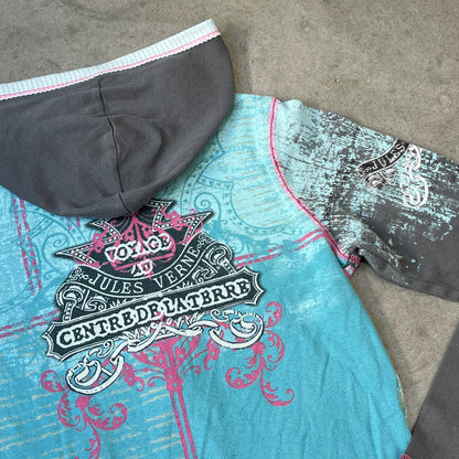 Vintage Design Zip Top