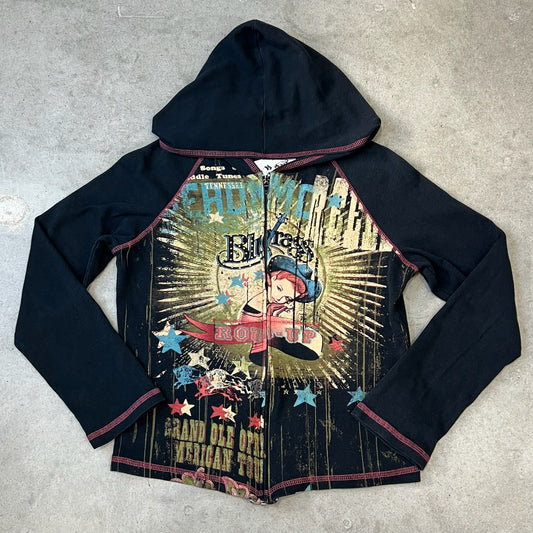 Vintage Design Zip Top