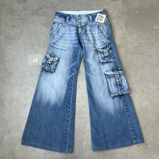 Vintage Design Flare Pants