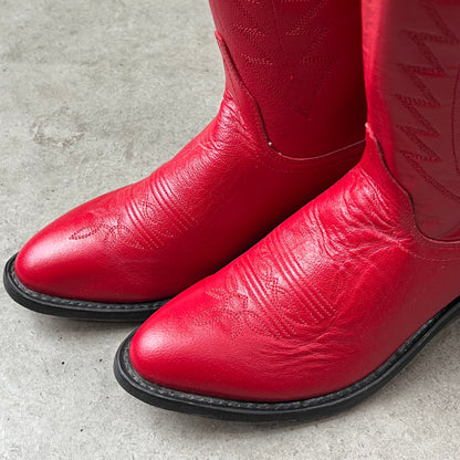 Vintage Design Western Boots