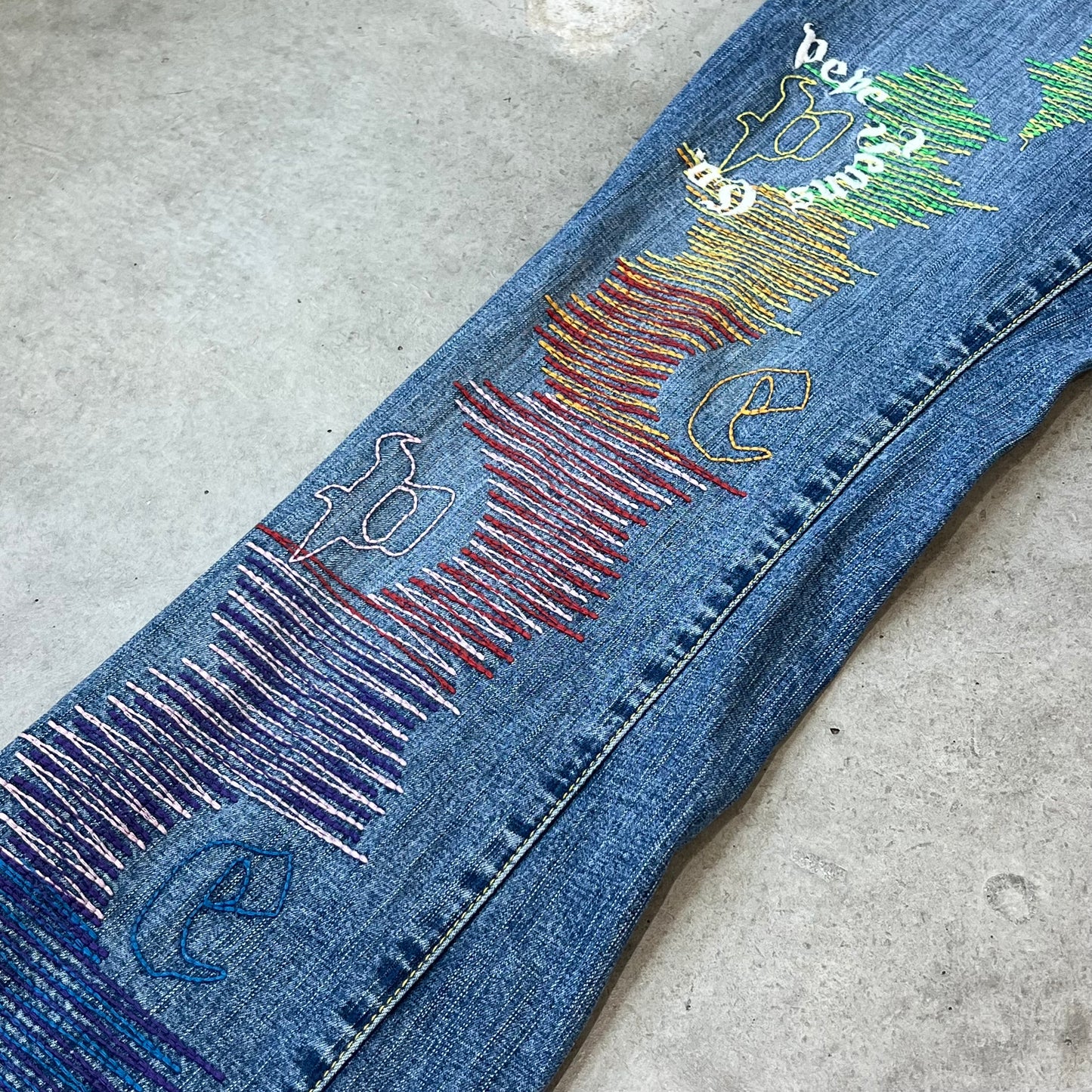 Vintage Design Flare Pants