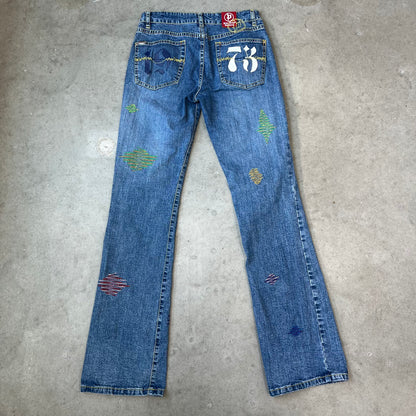 Vintage Design Flare Pants