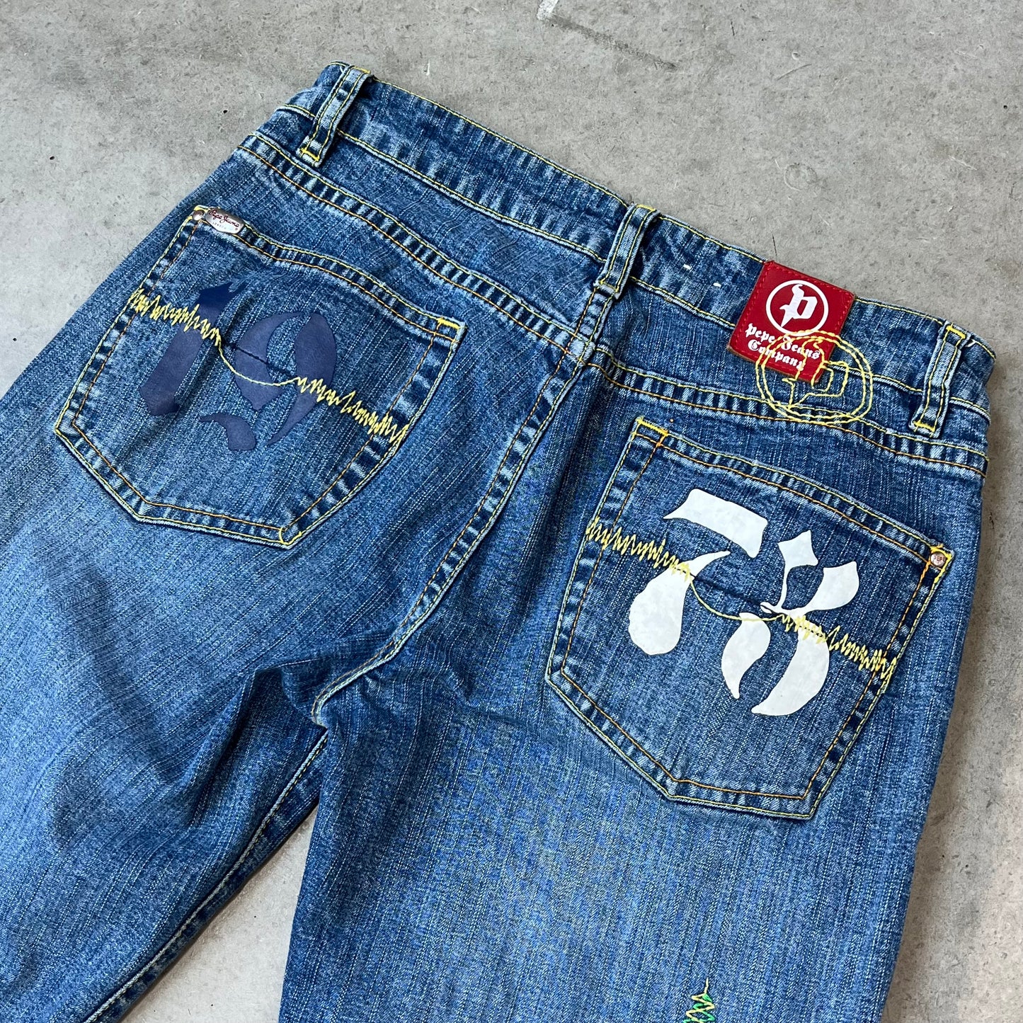 Vintage Design Flare Pants