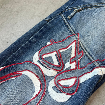 Vintage Design Baggy Pants