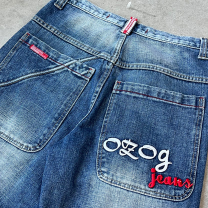 Vintage Design Baggy Pants