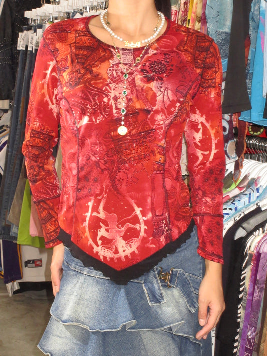 Vintage Design Top