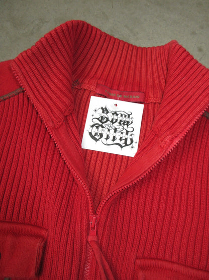 Vintage Design Zip Top