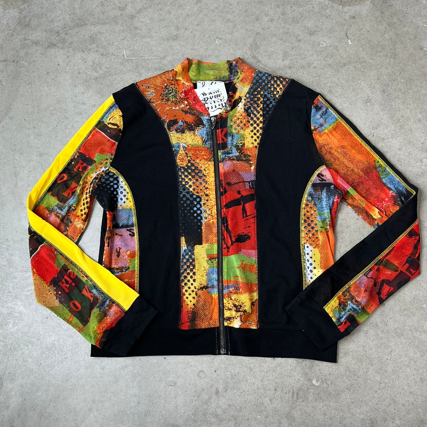 Vintage Design Zip Top