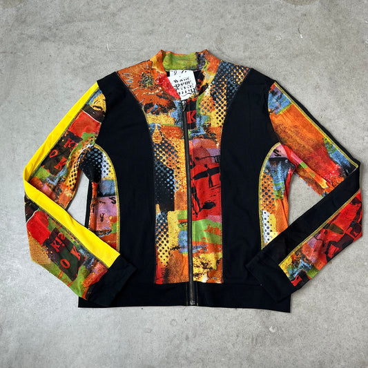 Vintage Design Zip Top