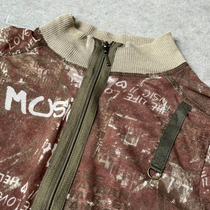 Vintage Design Zip Top