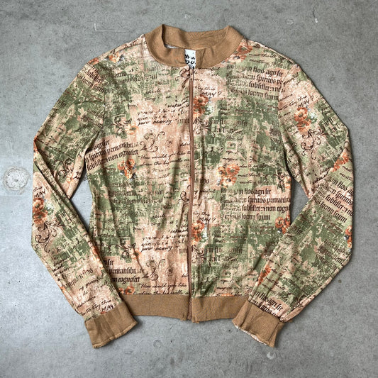 Vintage Design Zip Top