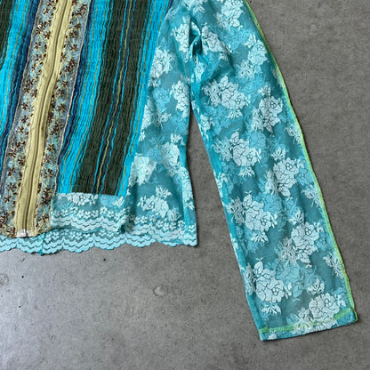 Vintage Design Zip Top