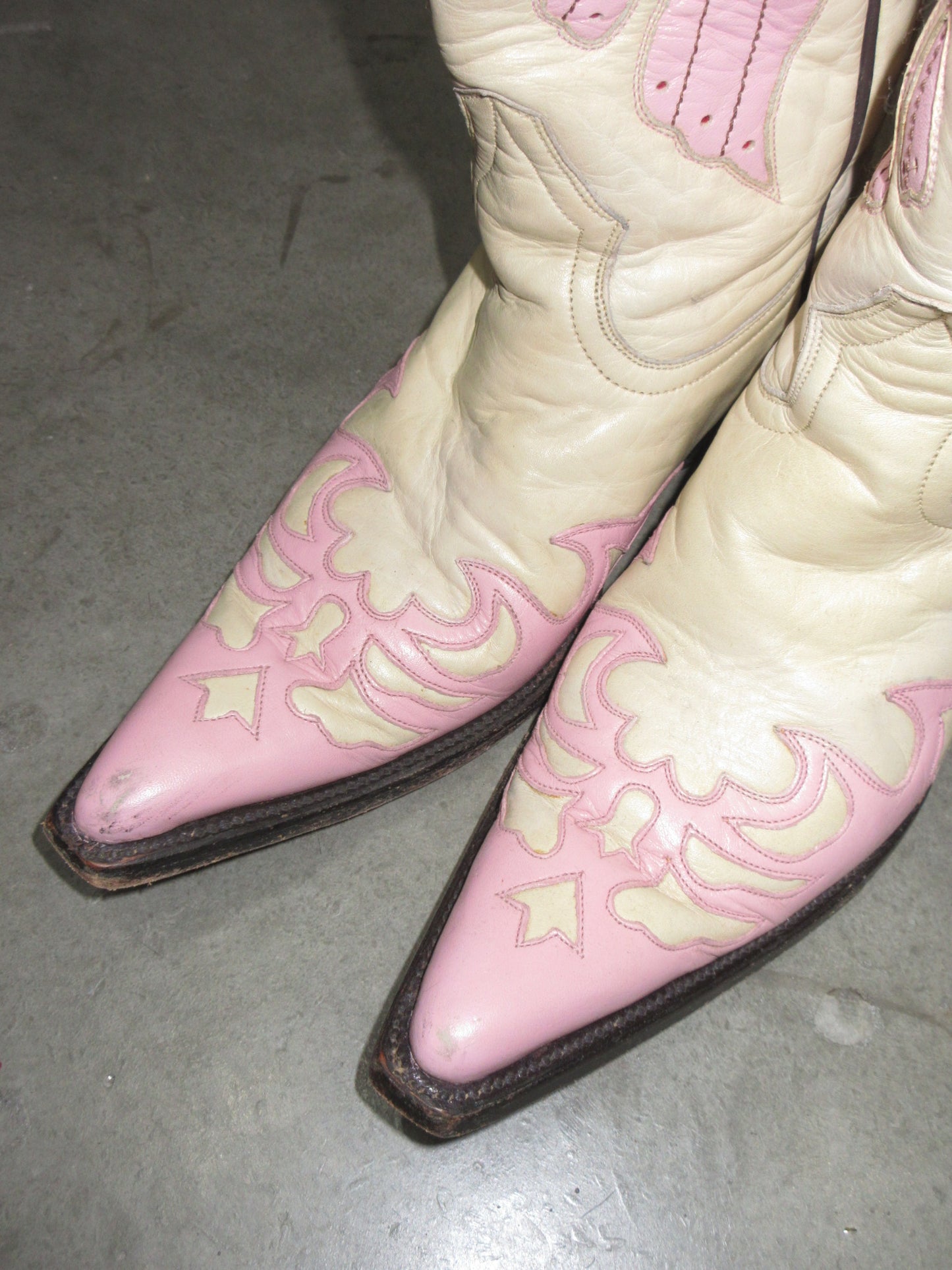 Vintage Design Western Boots