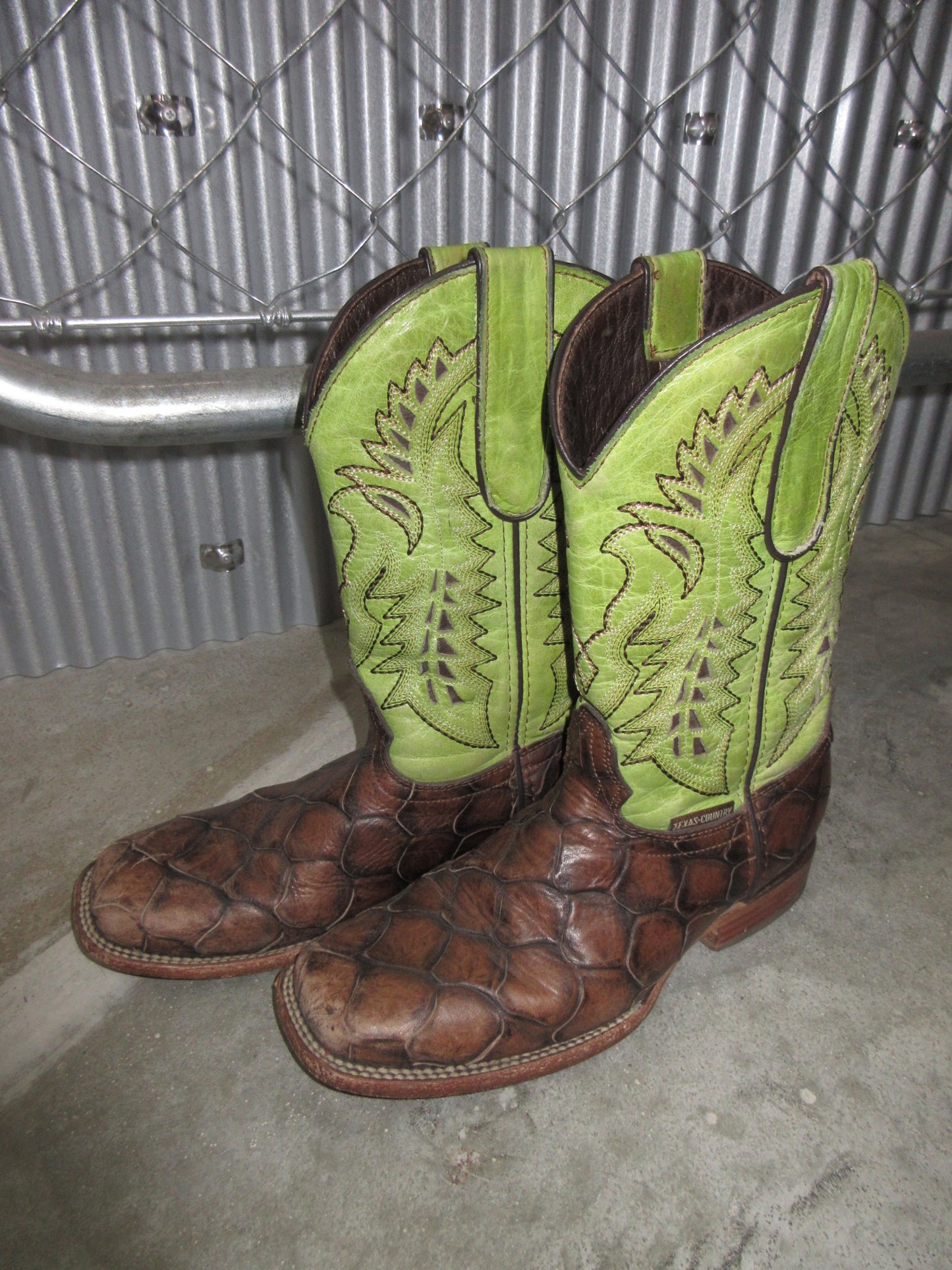 Vintage Design Western Boots