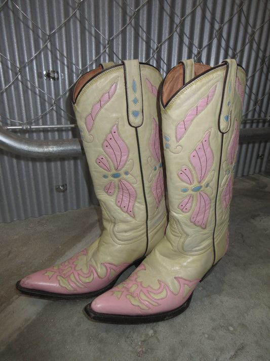Vintage Design Western Boots
