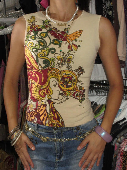 Vintage Design Top