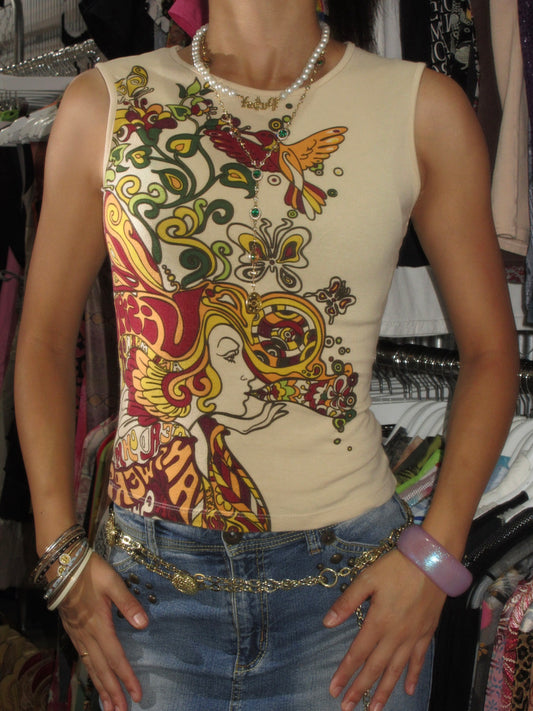 Vintage Design Top