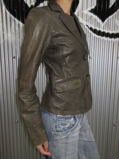 Vintage Design Leather Jacket