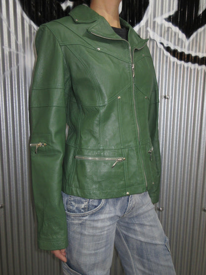Vintage Design Leather Jacket