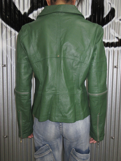 Vintage Design Leather Jacket