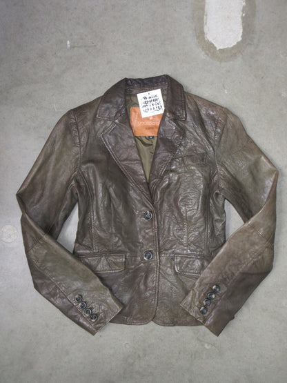 Vintage Design Leather Jacket