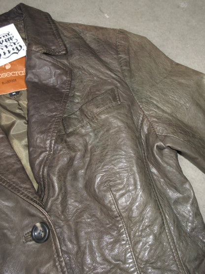 Vintage Design Leather Jacket