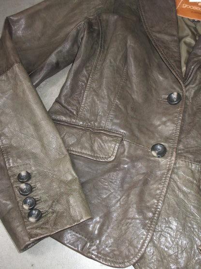 Vintage Design Leather Jacket