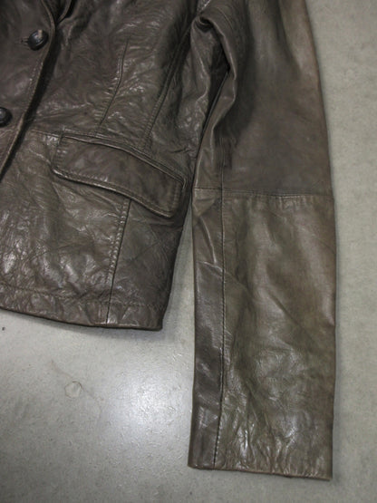 Vintage Design Leather Jacket