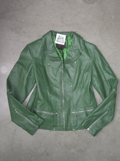 Vintage Design Leather Jacket