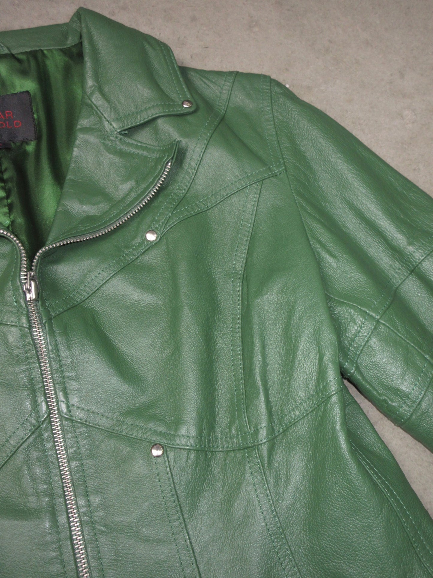 Vintage Design Leather Jacket