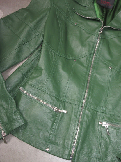 Vintage Design Leather Jacket
