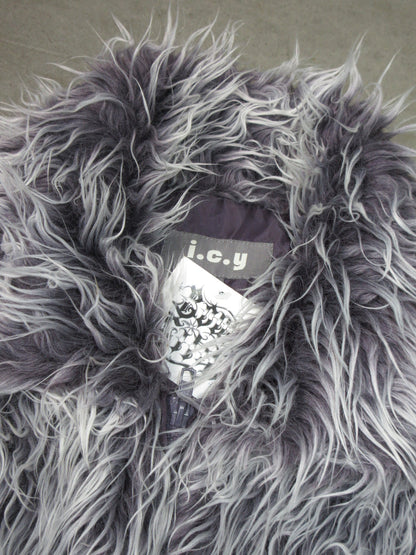 Vintage Design Fake Fur Jacket