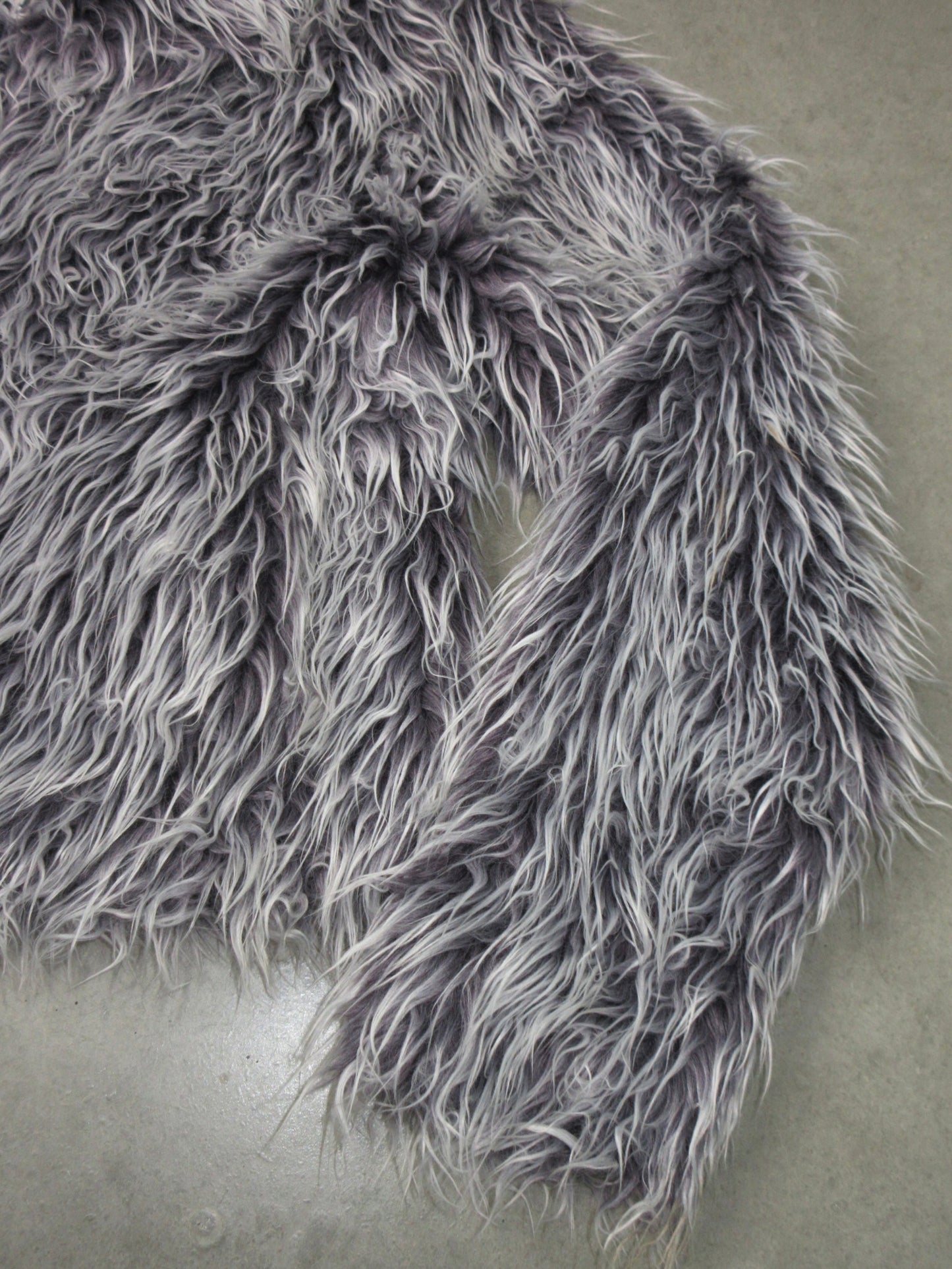 Vintage Design Fake Fur Jacket