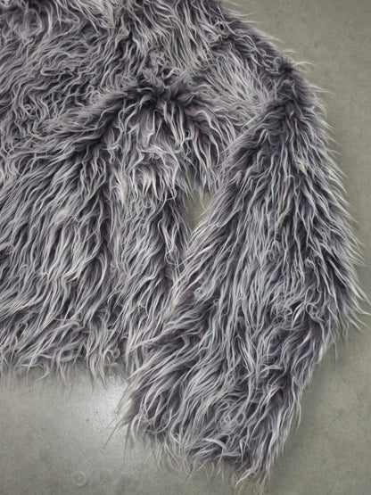 Vintage Design Fake Fur Jacket