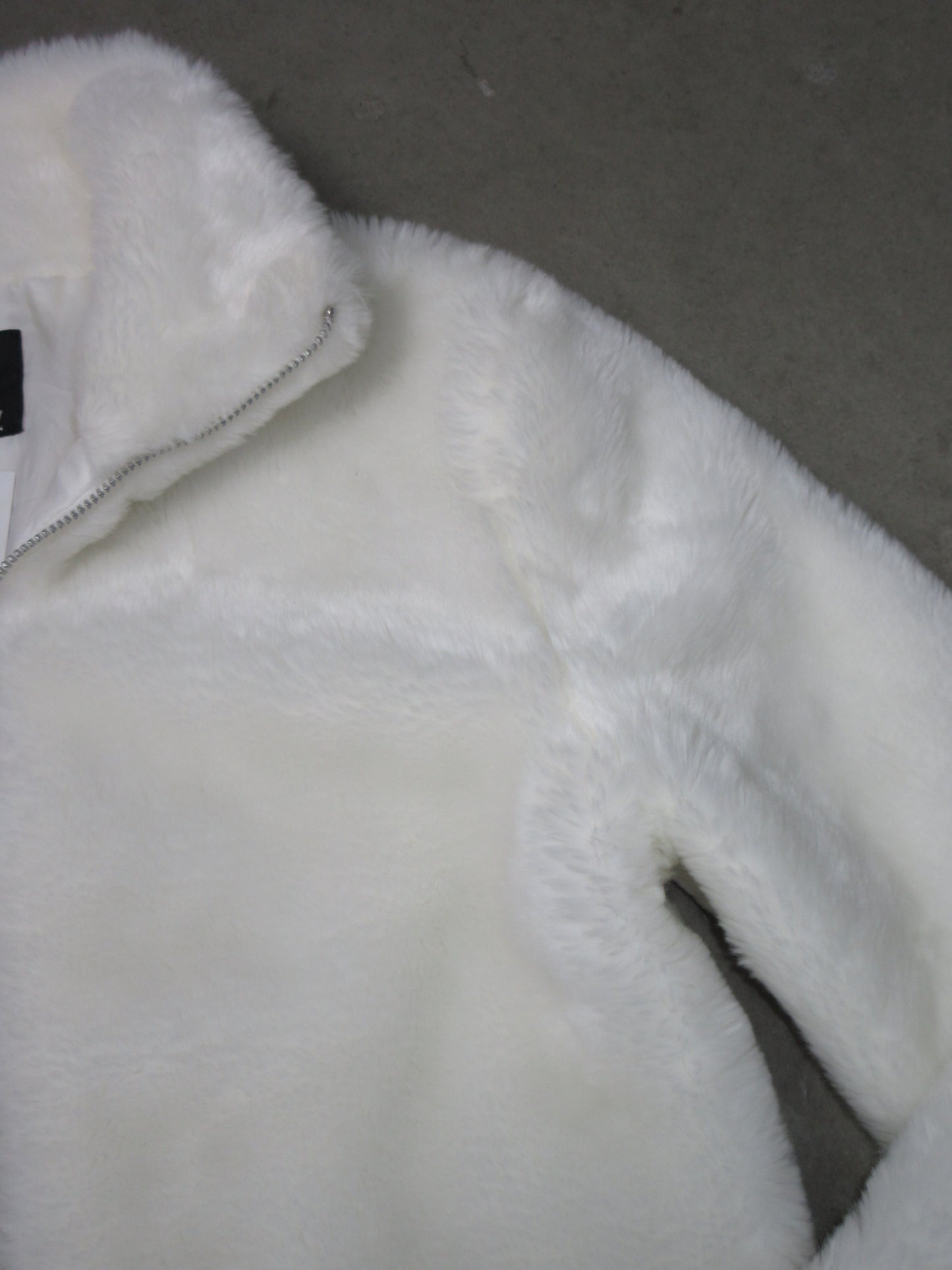 J.Lo Vintage Design Fake Fur Jacket