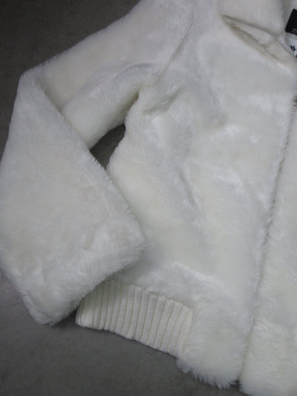 J.Lo Vintage Design Fake Fur Jacket