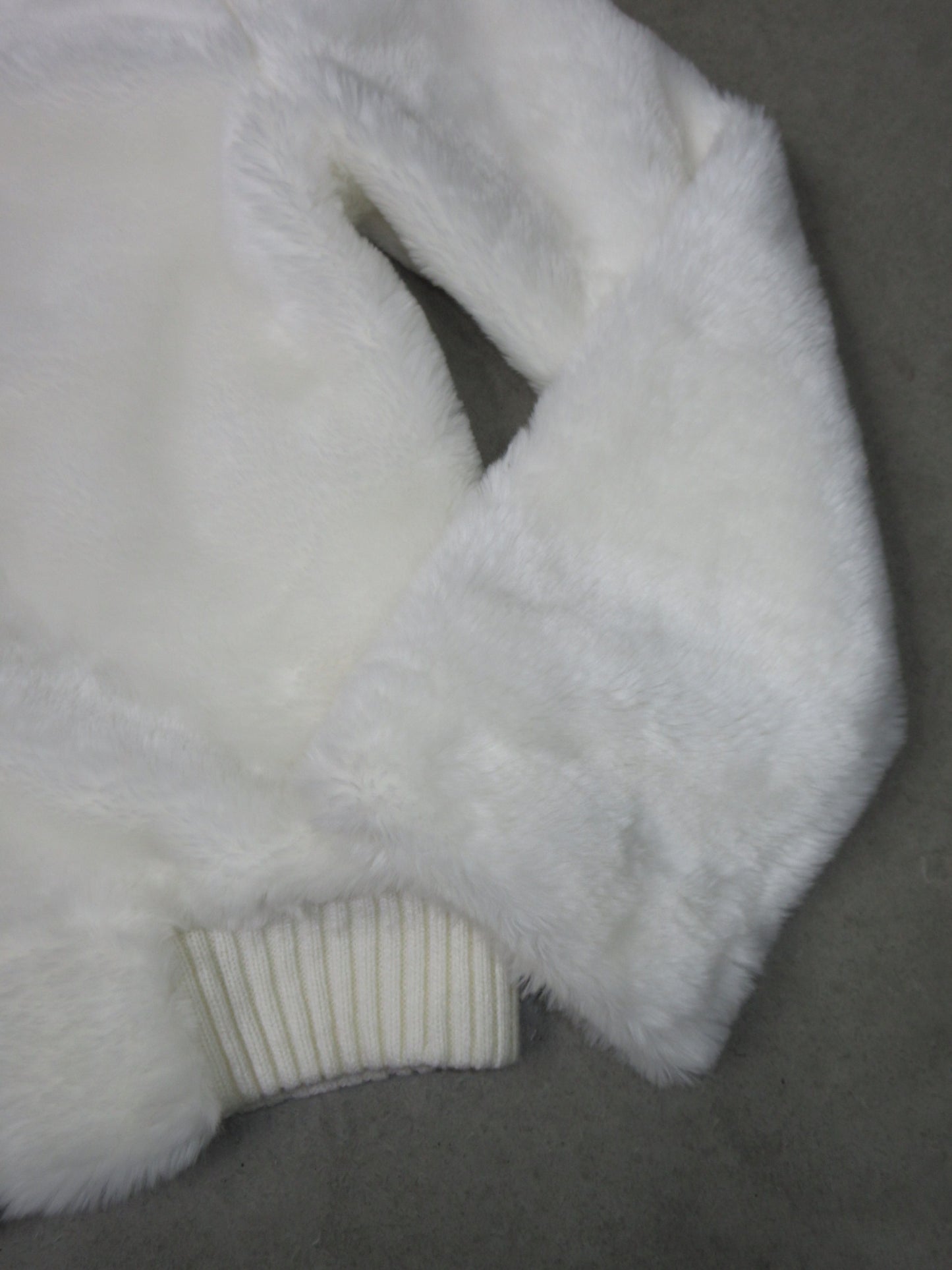 J.Lo Vintage Design Fake Fur Jacket