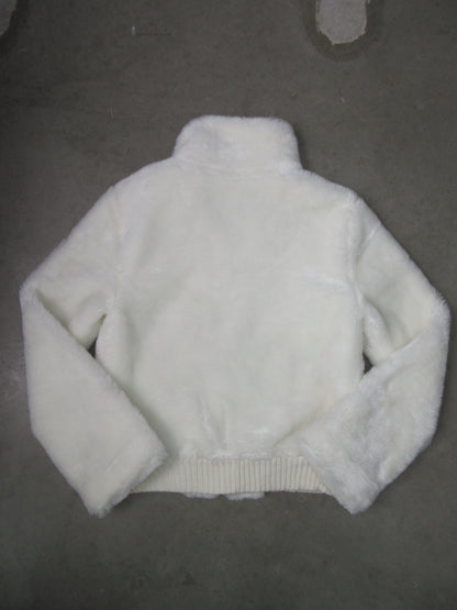 J.Lo Vintage Design Fake Fur Jacket