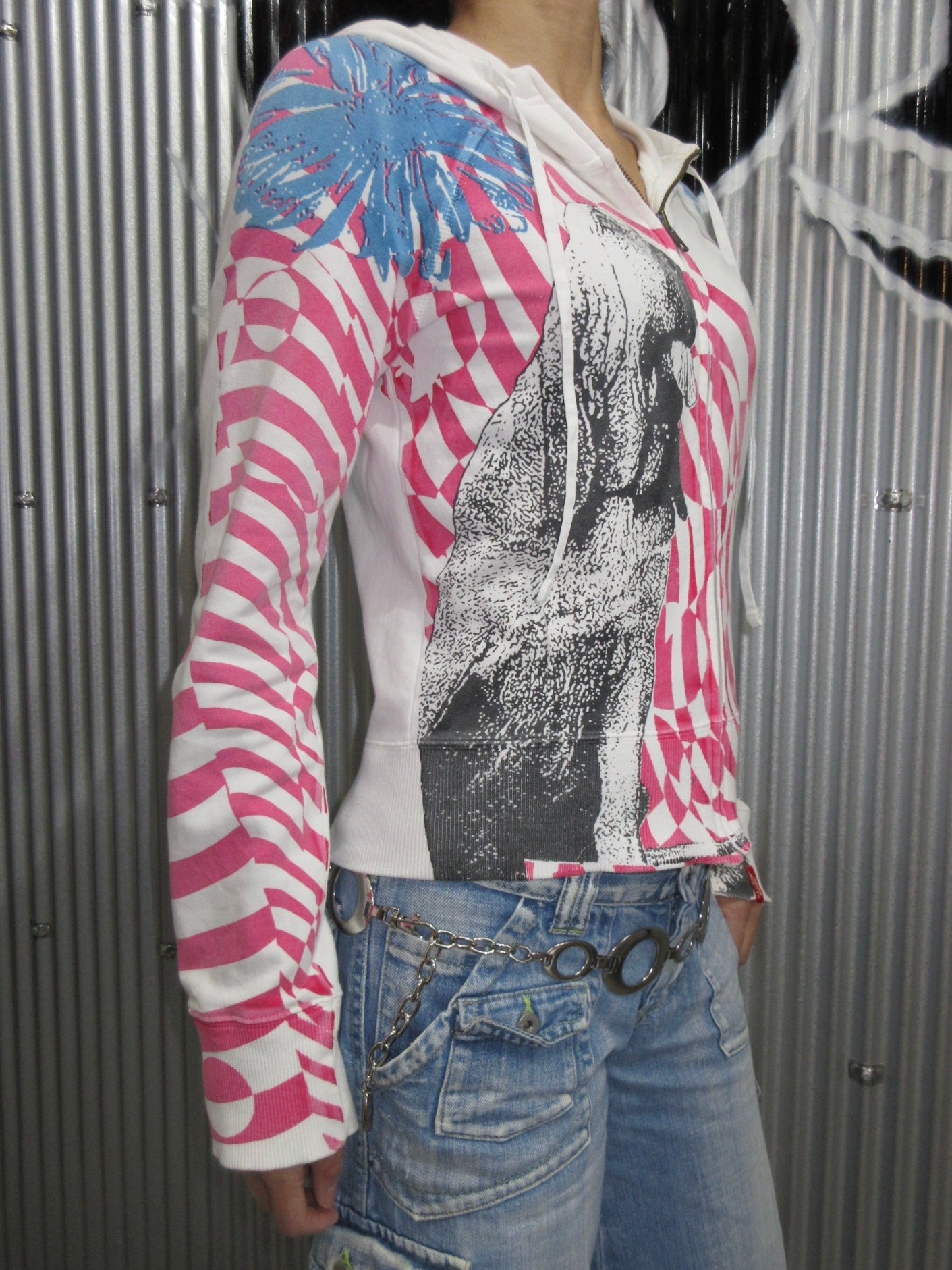 Miss Sixty Vintage Design Zip Top