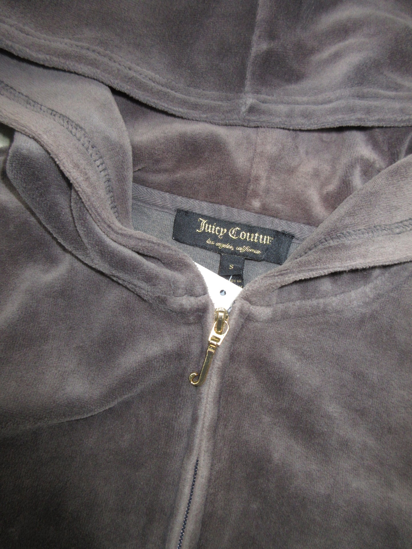 Juicy Couture Vintage Design Zip Top