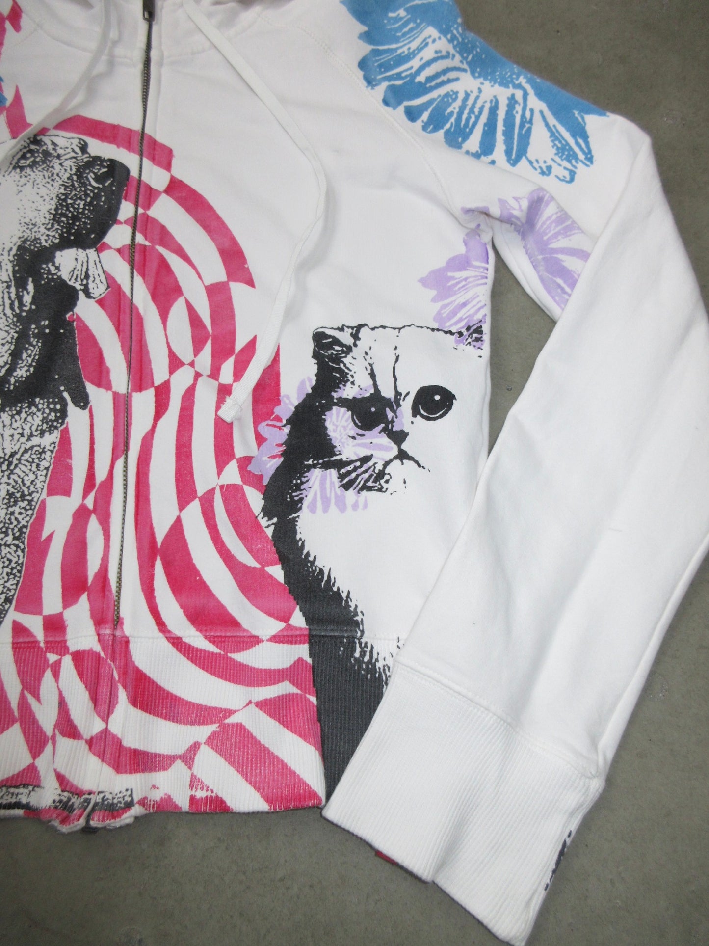 Miss Sixty Vintage Design Zip Top