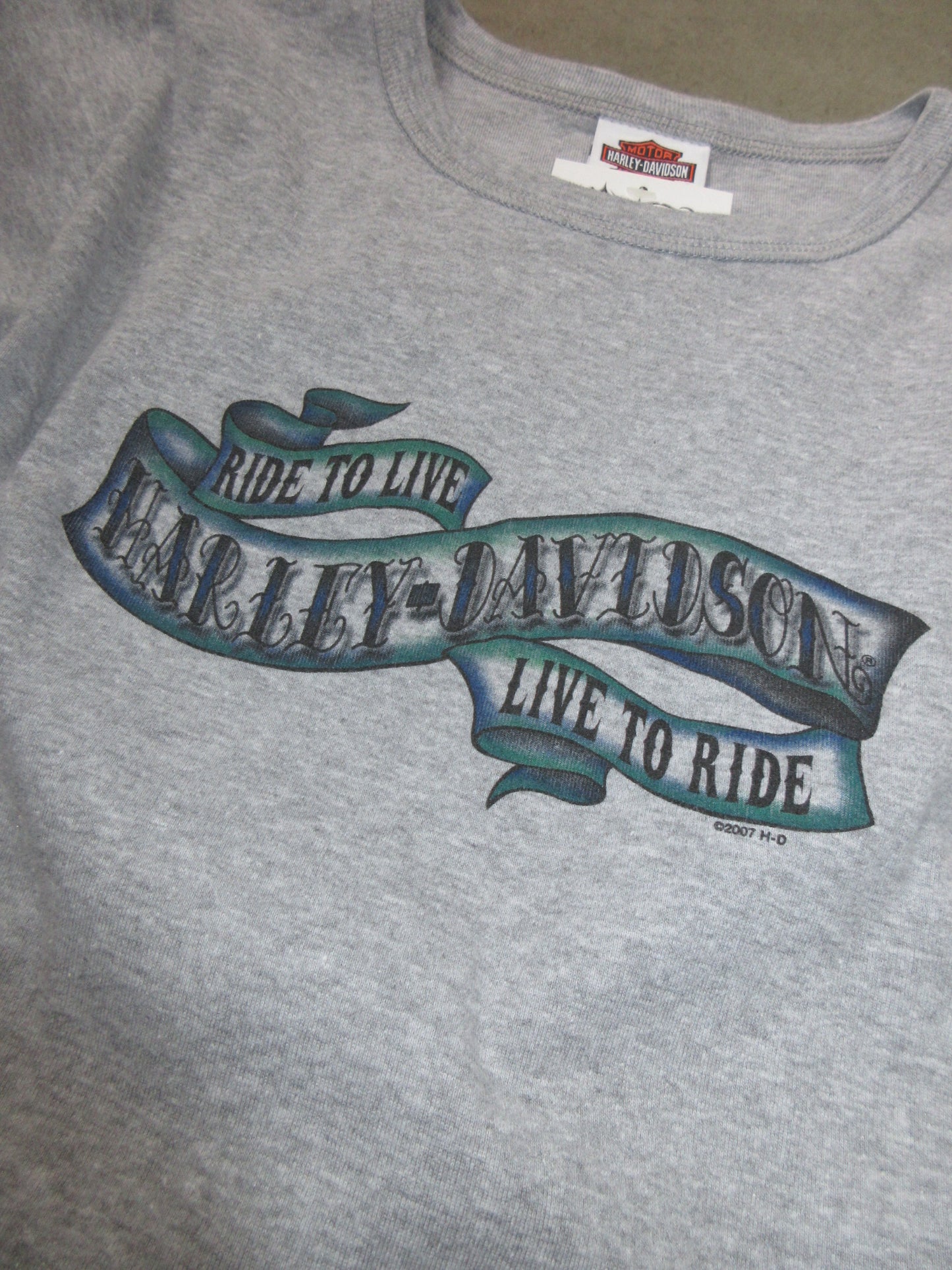 Harley-Davidson Vintage Design Top