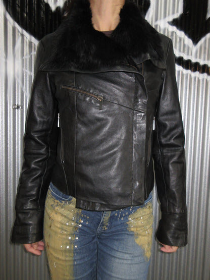 Vintage Design Leather Jacket